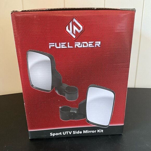 OxGord UTV Side View Mirror 2 Pair Driver Passenger Tempered Glass New in Box - Picture 3 of 7